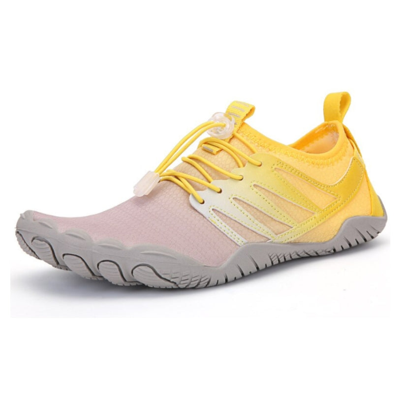 EcoComfort Ultimate Wellness Barefoot Orthotic Shoes - Yellow