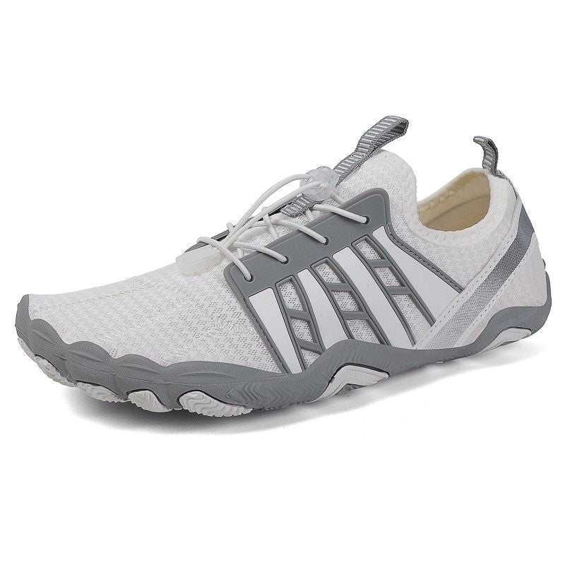 EcoTrek Wide Toe Box Orthotic Shoes Healthy &amp; Non-Slip barefoot Orthotic Shoes - Gray