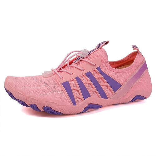 EcoTrek Wide Toe Box Orthotic Shoes Healthy &amp; Non-Slip barefoot Orthotic Shoes - Pink