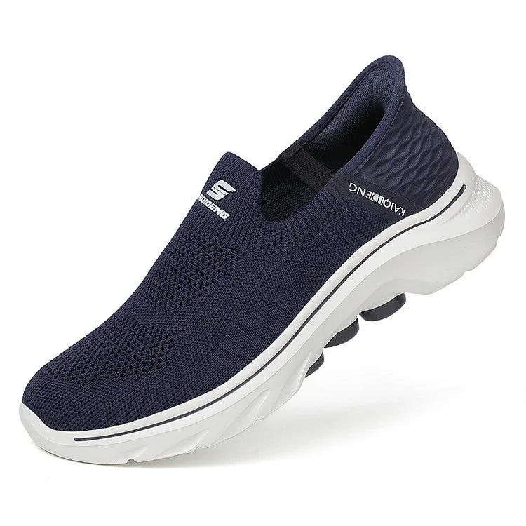 Step Ease Slip-On Walking Shoes Slip-on Flash Walk Shoes
