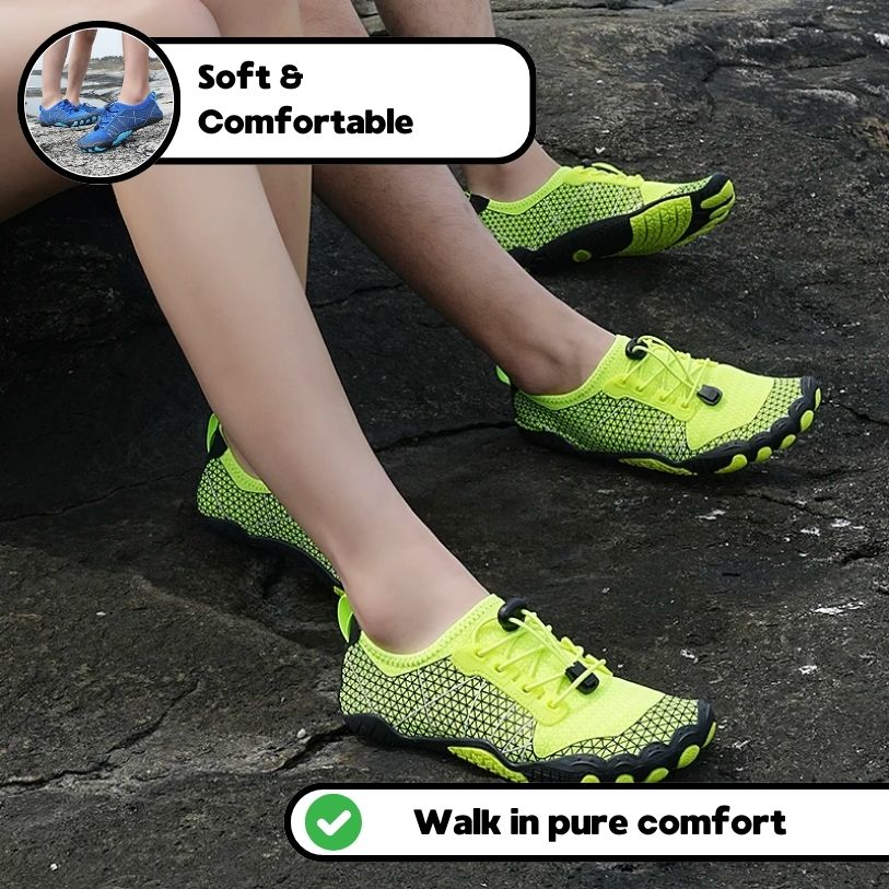 Expert Pro healthy &amp; comfortable barefoot Orthotic Shoes - Neon