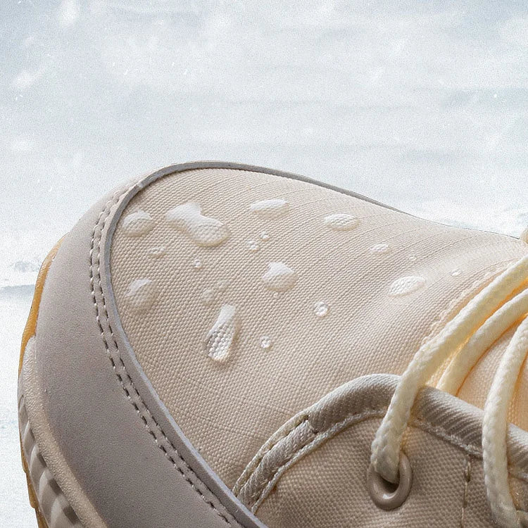 Winter Anti-Slip Velvet Lace Up Snow Boots