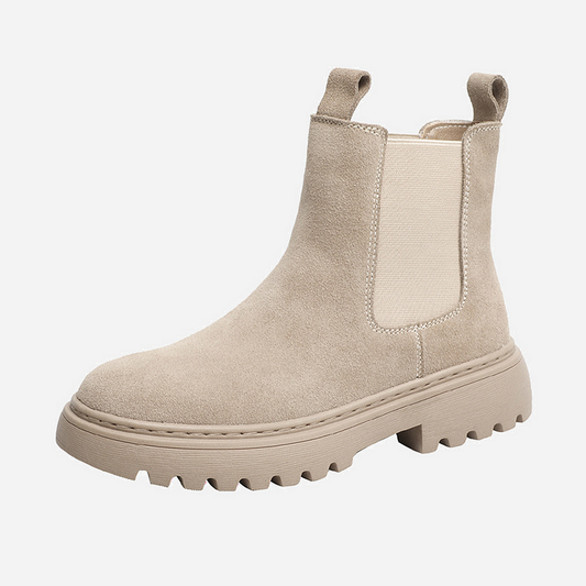 Women Orthopedic Ankle Boots Chunky Sole