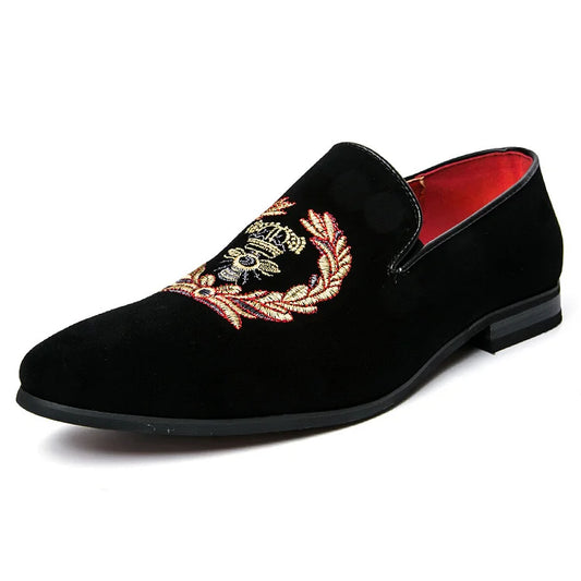 Premium Embroidery Loafers