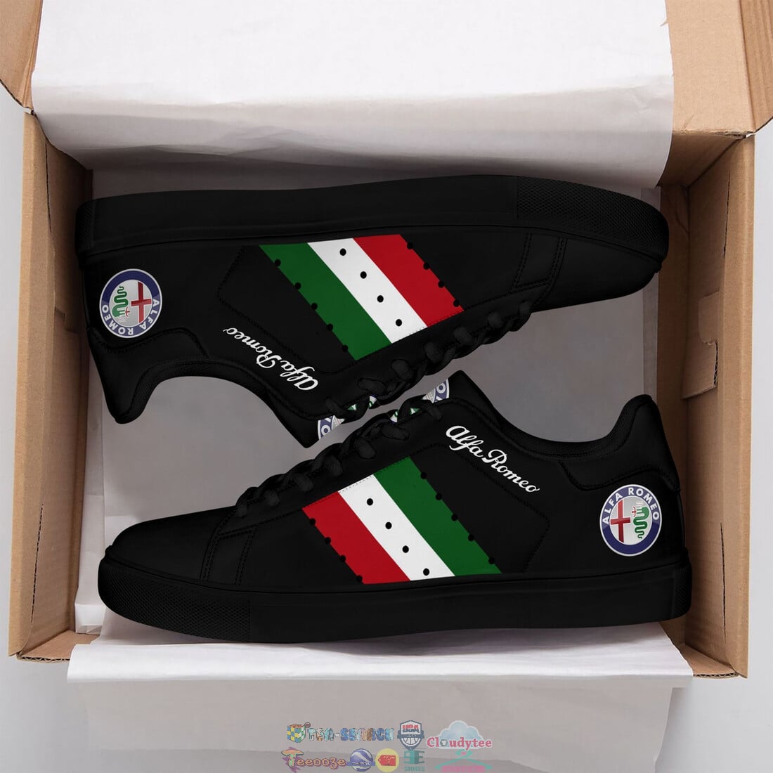 Footwearstorm Alfa Romeo Skate Stan Shoes Sneakes For Men And Women 1