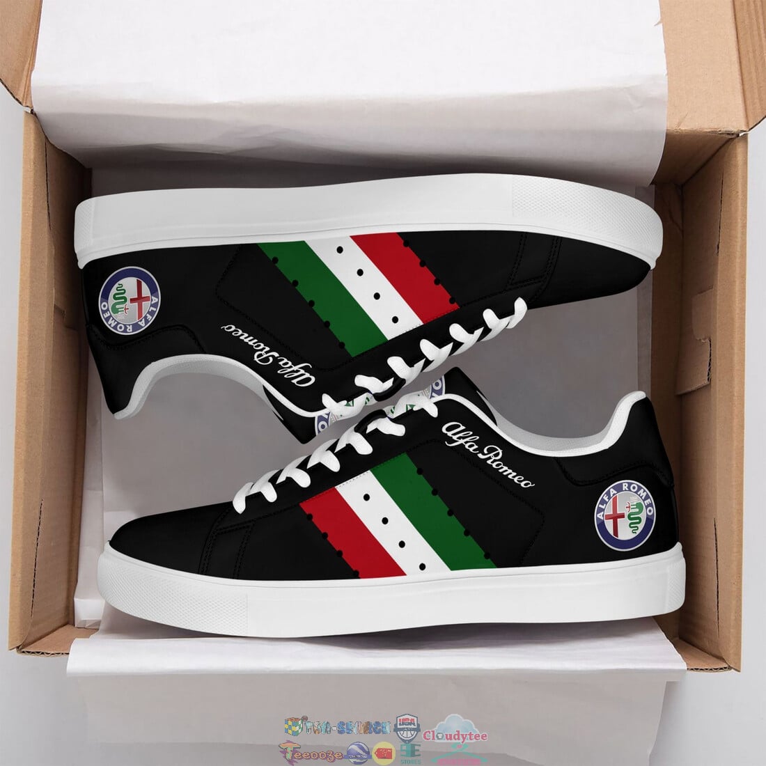 Footwearstorm Alfa Romeo Skate Stan Shoes Sneakes For Men And Women 1
