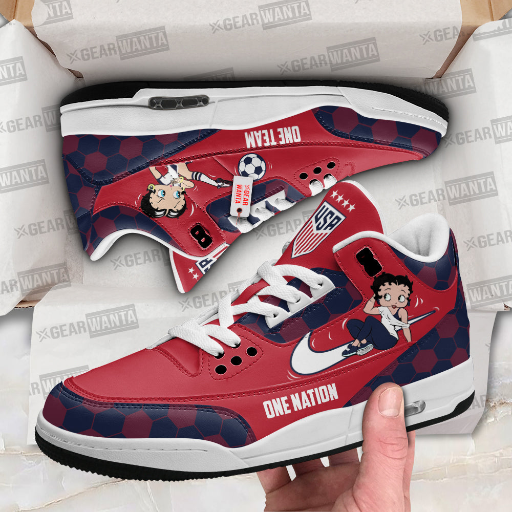 Footwearstorm American Women Soccer AJ3 Sneakers Shoes For Men And Women
