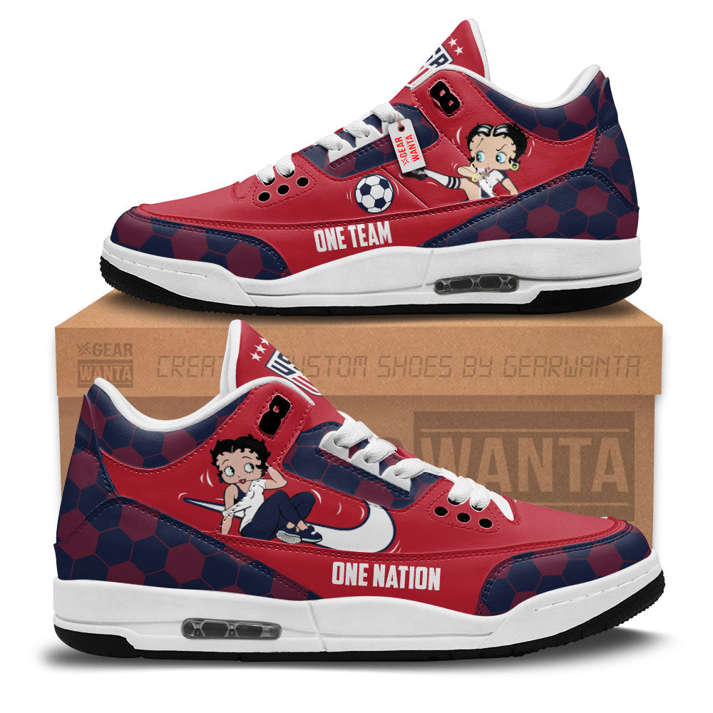 Footwearstorm American Women Soccer AJ3 Sneakers Shoes For Men And Women