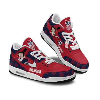 Footwearstorm American Women Soccer AJ3 Sneakers Shoes For Men And Women