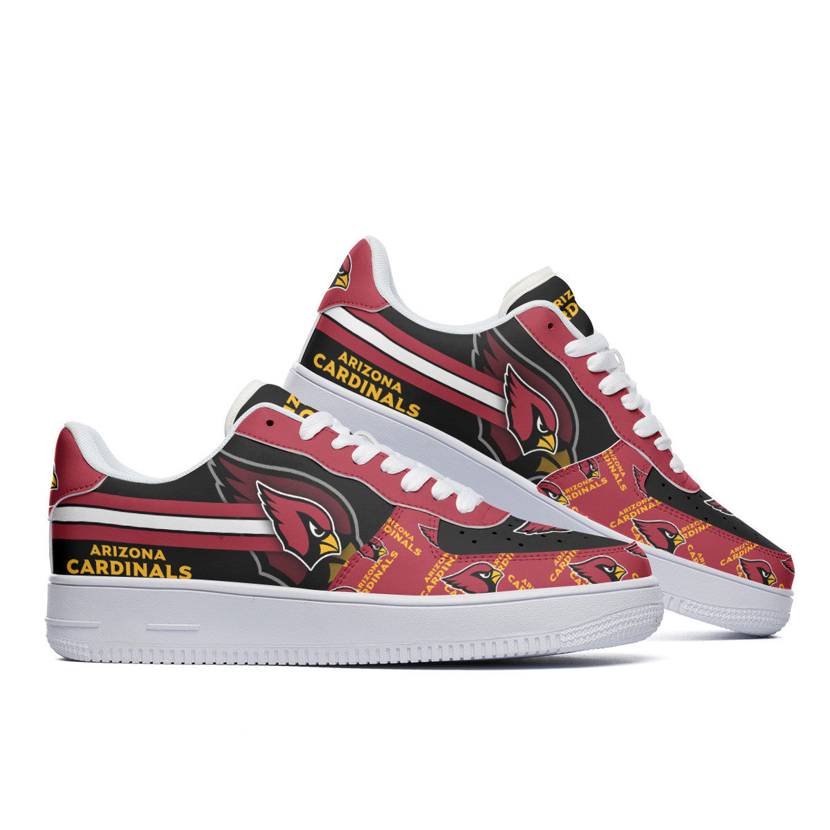 Footwearstorm Arizona Cardinals NFL Air Low-Top Sneakers Shoes For Men And Women 1205254