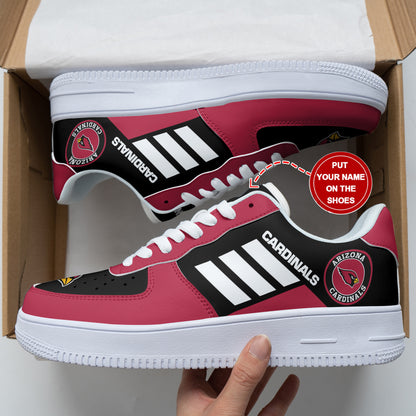 Footwearstorm Arizona Cardinals NFL Air Low-Top Sneakers Shoes For Men And Women 1205823