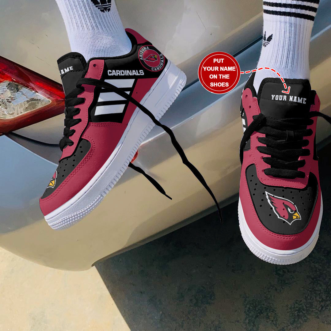 Footwearstorm Arizona Cardinals NFL Air Low-Top Sneakers Shoes For Men And Women 1205823
