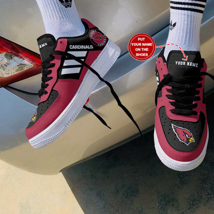 Footwearstorm Arizona Cardinals NFL Air Low-Top Sneakers Shoes For Men And Women 1205251