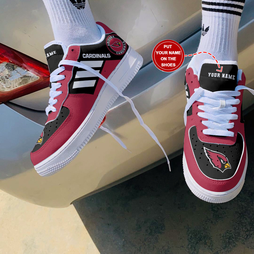 Footwearstorm Arizona Cardinals NFL Air Low-Top Sneakers Shoes For Men And Women 1205823