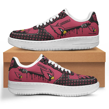 Footwearstorm Arizona Cardinals NFL Air Low-Top Sneakers Shoes For Men And Women 1205821