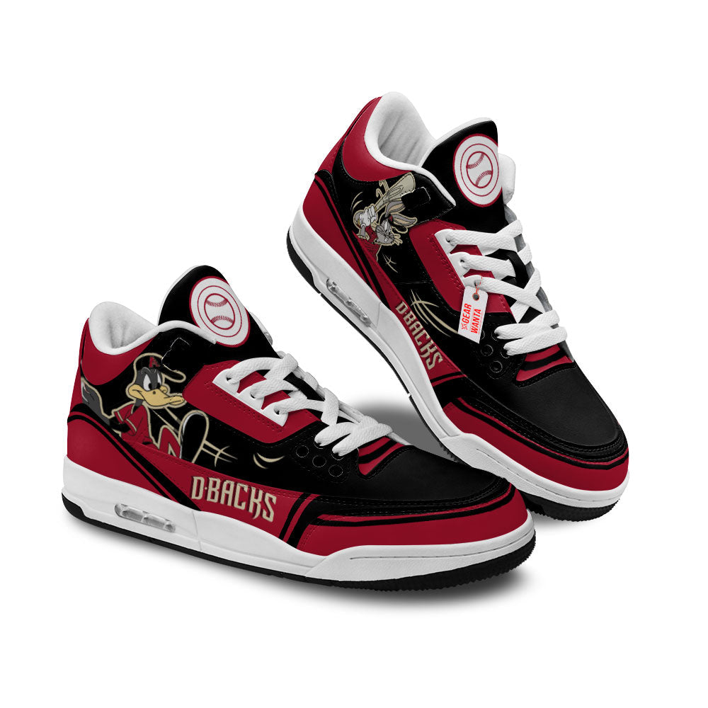 Footwearstorm Arizona Diamondbacks AJ3 Sneakers Shoes For Men And Women
