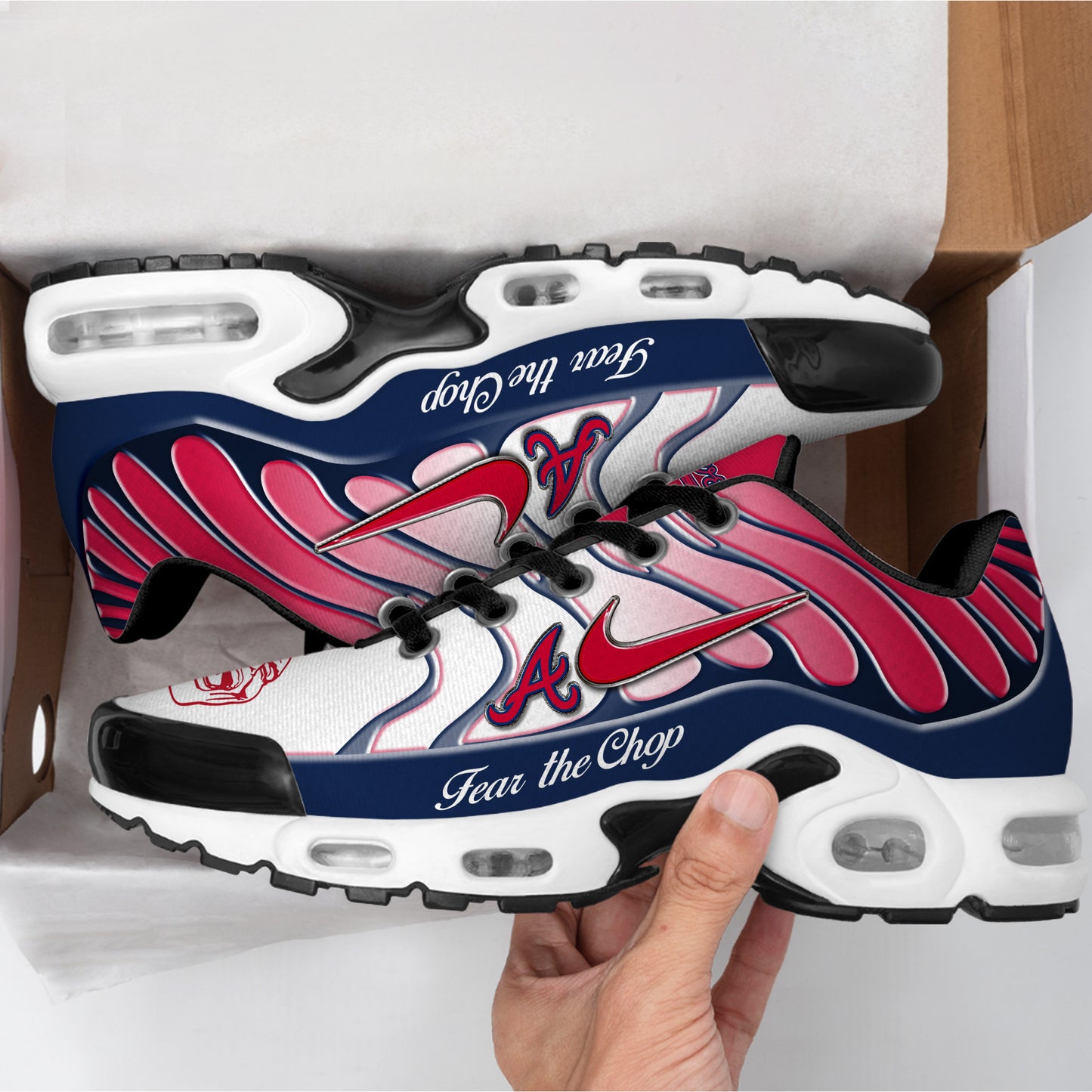 Footwearstorm Atlanta Braves TN Shoes Sneakers For Men And Women 4