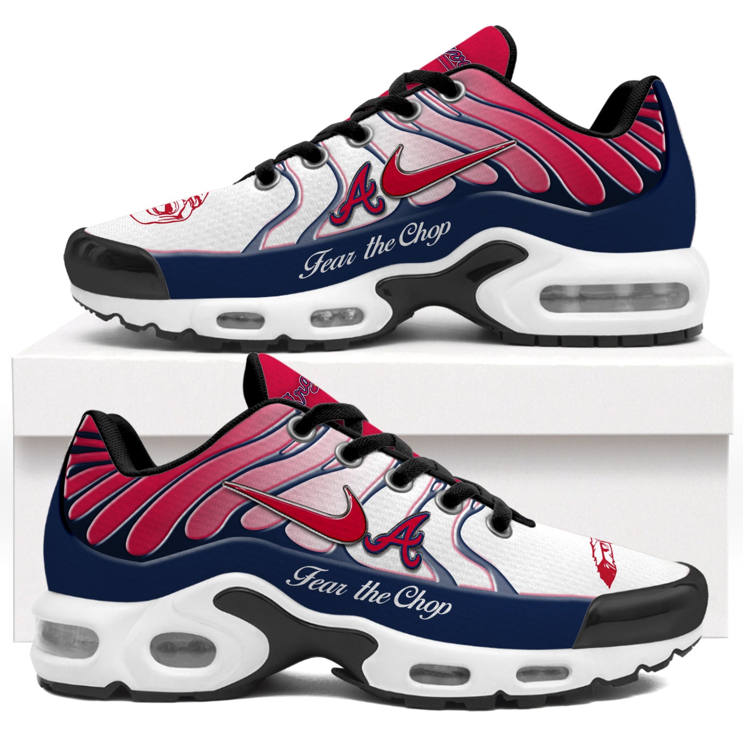 Footwearstorm Atlanta Braves TN Shoes Sneakers For Men And Women 4