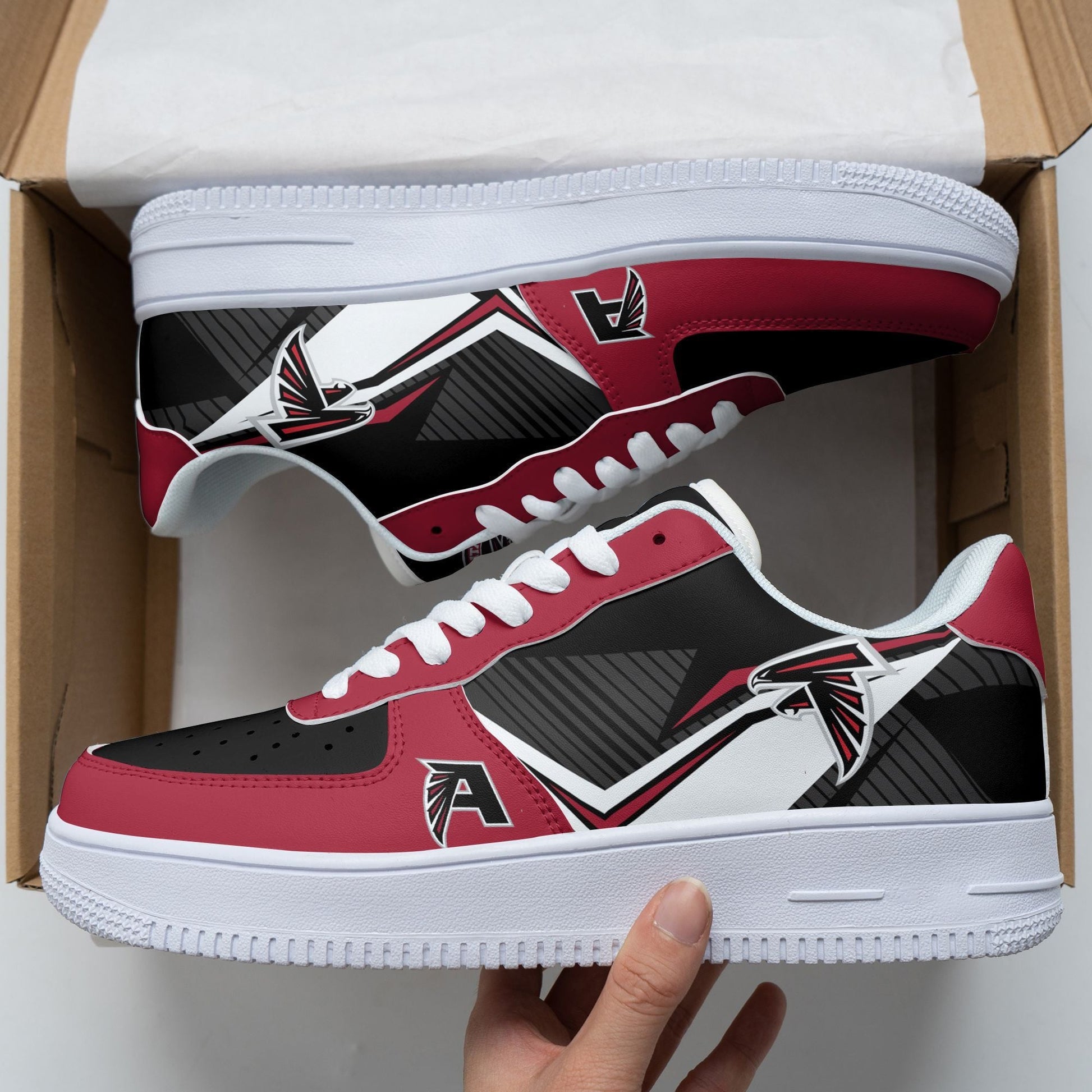 Footwearstorm Atlanta Falcons Air Low-Top Sneakers Shoes For Men And Women 120595