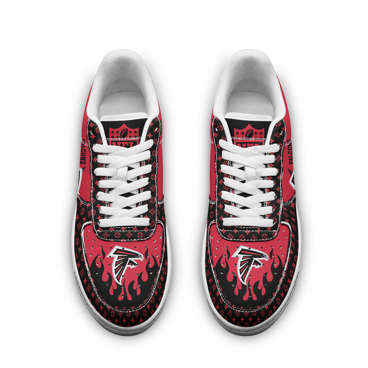 Footwearstorm Atlanta Falcons NFL Air Low-Top Sneakers Shoes For Men And Women 1205806