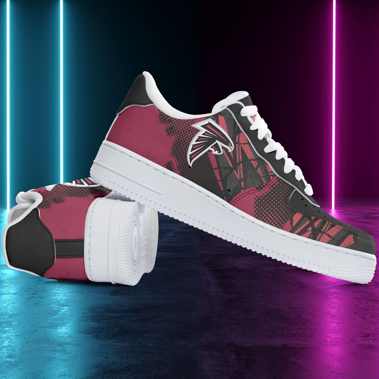 Footwearstorm Atlanta Falcons NFL Air Low-Top Sneakers Shoes For Men And Women 1205263