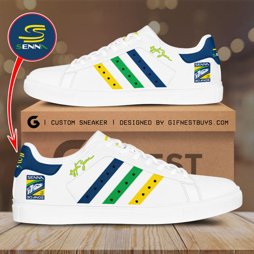 Footwearstorm Ayrton Senna Skate Stan Shoes Sneakes For Men And Women 1
