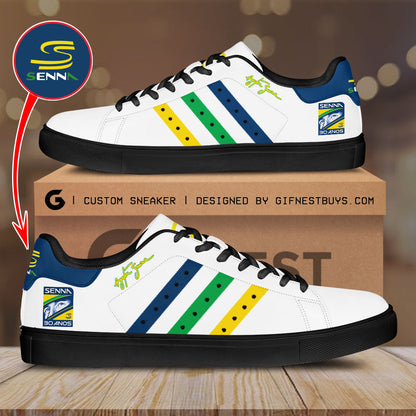 Footwearstorm Ayrton Senna Skate Stan Shoes Sneakes For Men And Women 1