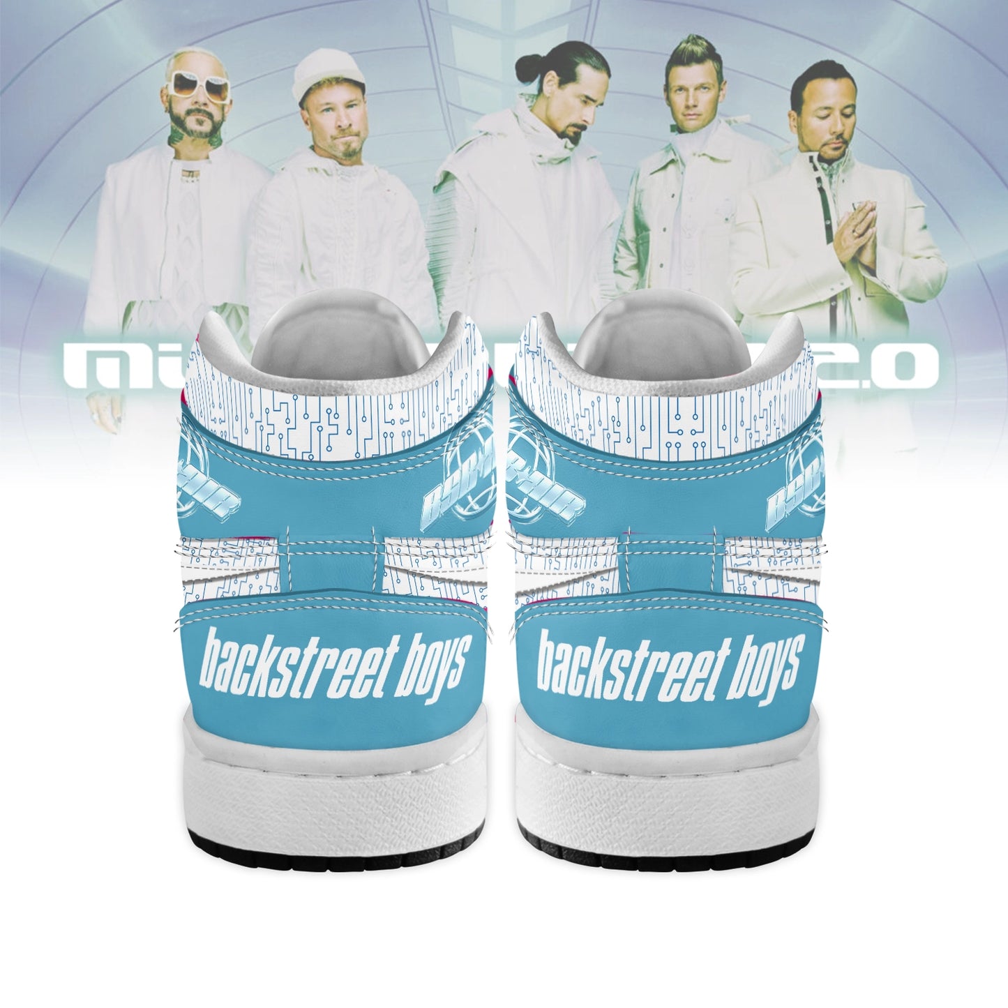 Footwearstorm Backstreet Boys AJ1 High Sneakers Shoes For Men And Women 1