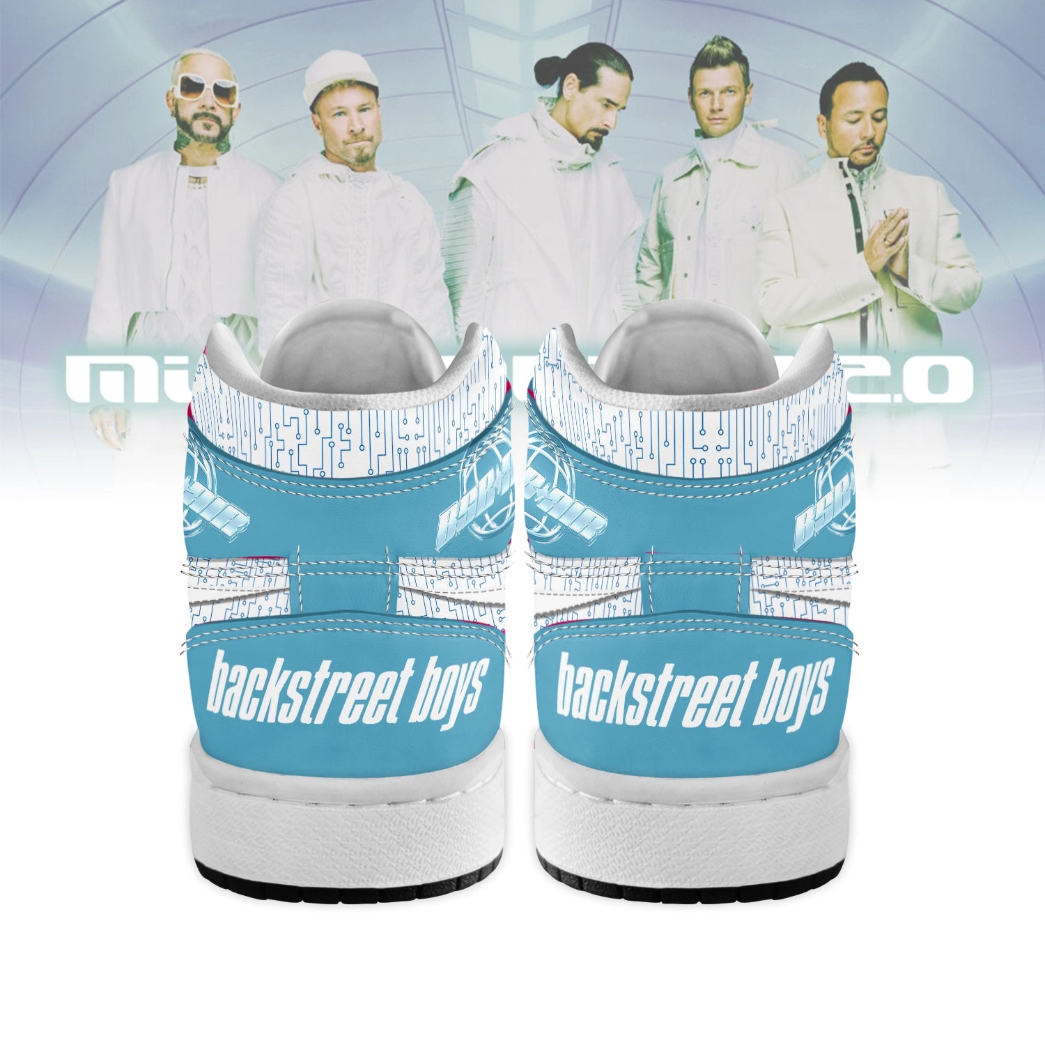 Footwearstorm Backstreet Boys AJ1 High Sneakers Shoes For Men And Women 1