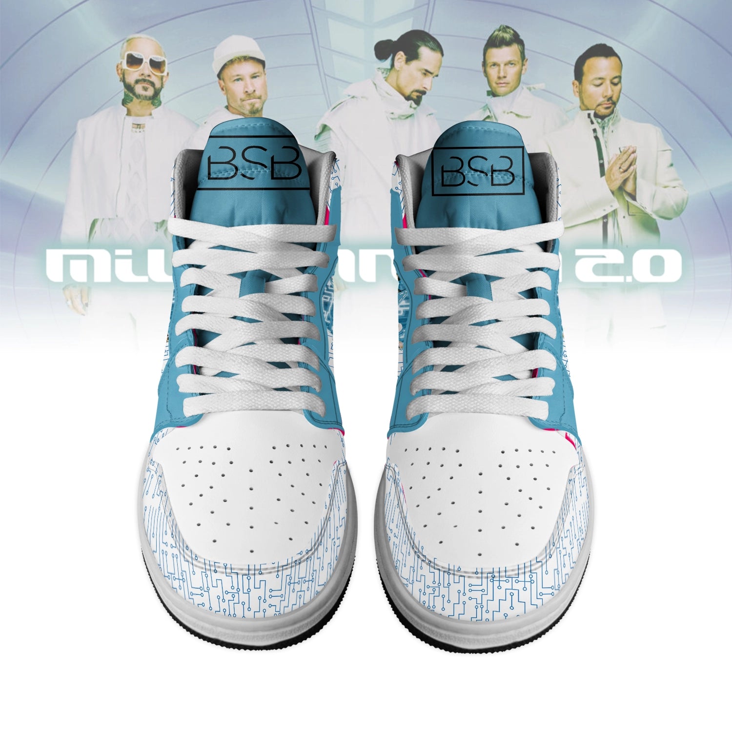Footwearstorm Backstreet Boys AJ1 High Sneakers Shoes For Men And Women 1