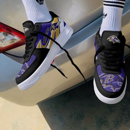 Footwearstorm Baltimore Ravens Air Low-Top Sneakers Shoes For Men And Women 120585