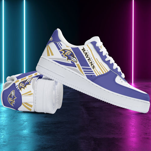 Footwearstorm Baltimore Ravens Air Low-Top Sneakers Shoes For Men And Women 1205104