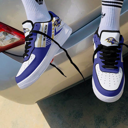 Footwearstorm Baltimore Ravens Air Low-Top Sneakers Shoes For Men And Women 1205104