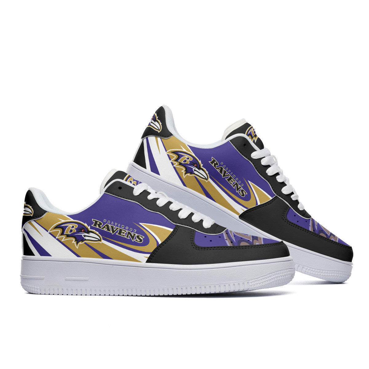 Footwearstorm Baltimore Ravens Air Low-Top Sneakers Shoes For Men And Women 120585