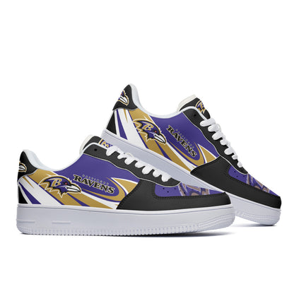 Footwearstorm Baltimore Ravens Air Low-Top Sneakers Shoes For Men And Women 120585