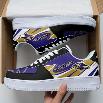 Footwearstorm Baltimore Ravens Air Low-Top Sneakers Shoes For Men And Women 120585