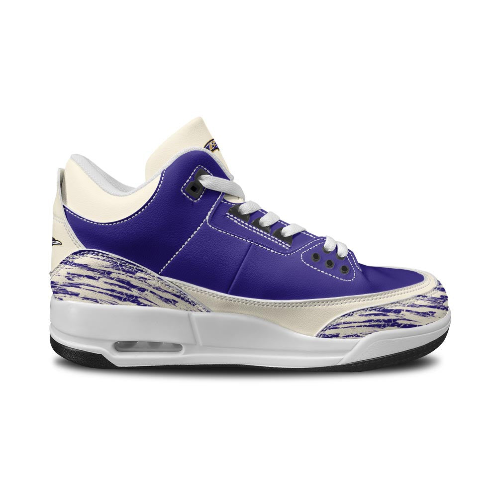 Footwearstorm Baltimore Ravens AJ3 Sneakers Shoes For Men And Women