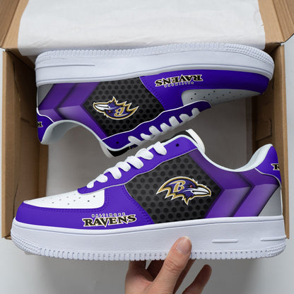 Footwearstorm Baltimore Ravens NFL Air Low-Top Sneakers Shoes For Men And Women 1205379