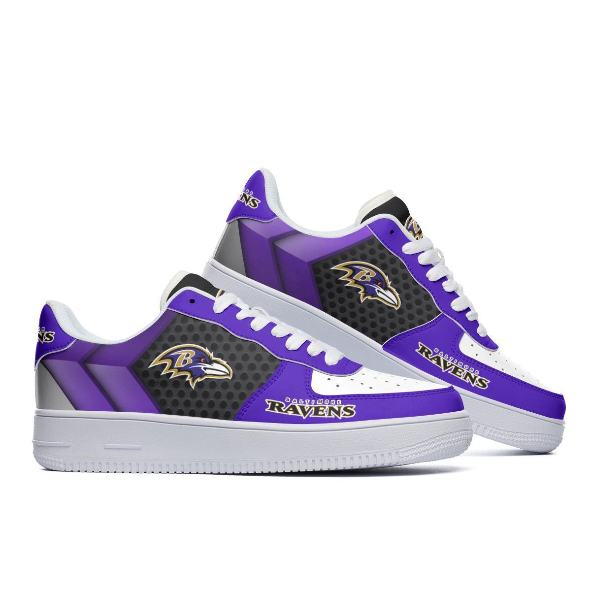 Footwearstorm Baltimore Ravens NFL Air Low-Top Sneakers Shoes For Men And Women 1205379