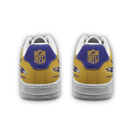 Footwearstorm Baltimore Ravens NFL Air Low-Top Sneakers Shoes For Men And Women 1205684