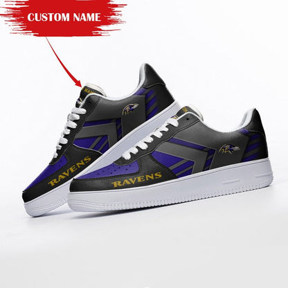 Footwearstorm Baltimore Ravens NFL Air Low-Top Sneakers Shoes For Men And Women 1205674