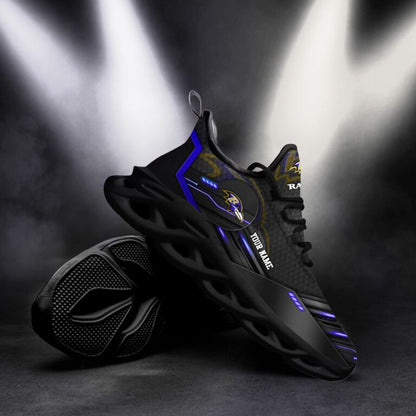 Footwearstorm Baltimore Ravens NFL Max Soul Shoes Sneakers For Men And Women 2