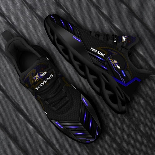 Footwearstorm Baltimore Ravens NFL Max Soul Shoes Sneakers For Men And Women 2