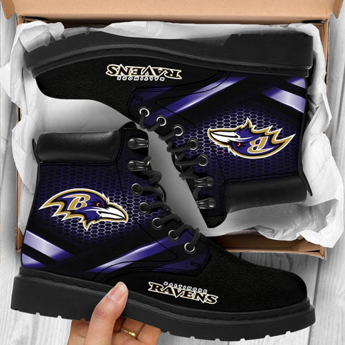 Footwearstorm Baltimore Ravens TBL Boots Shoes For Men And Women 1