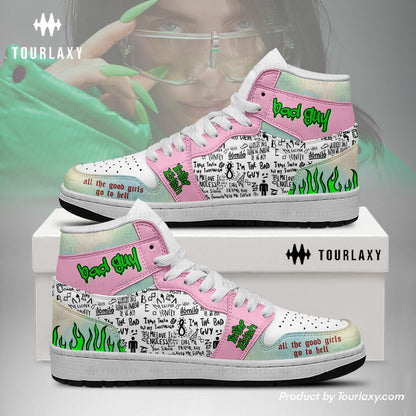 Footwearstorm Billie Eilish AJ1 High Sneakers Shoes For Men And Women 3