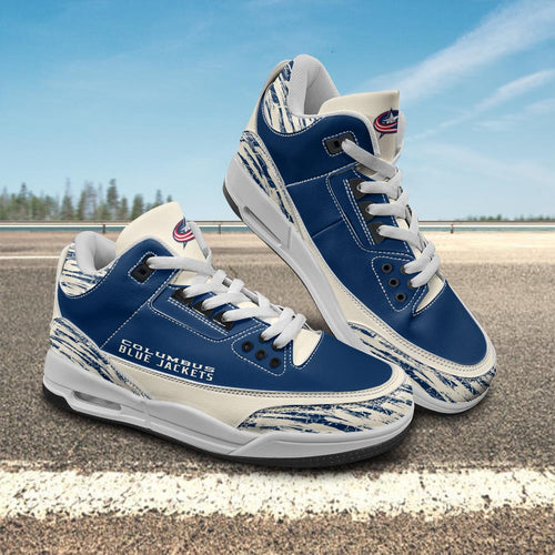 Footwearstorm Blue Jackets AJ3 Sneakers Shoes For Men And Women
