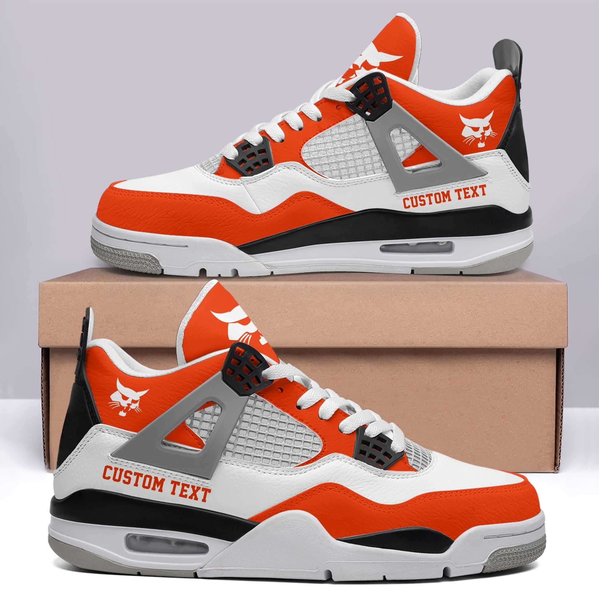 Footwearstorm Bobcat Company AJ4 Sneakers Shoes For Men And Women