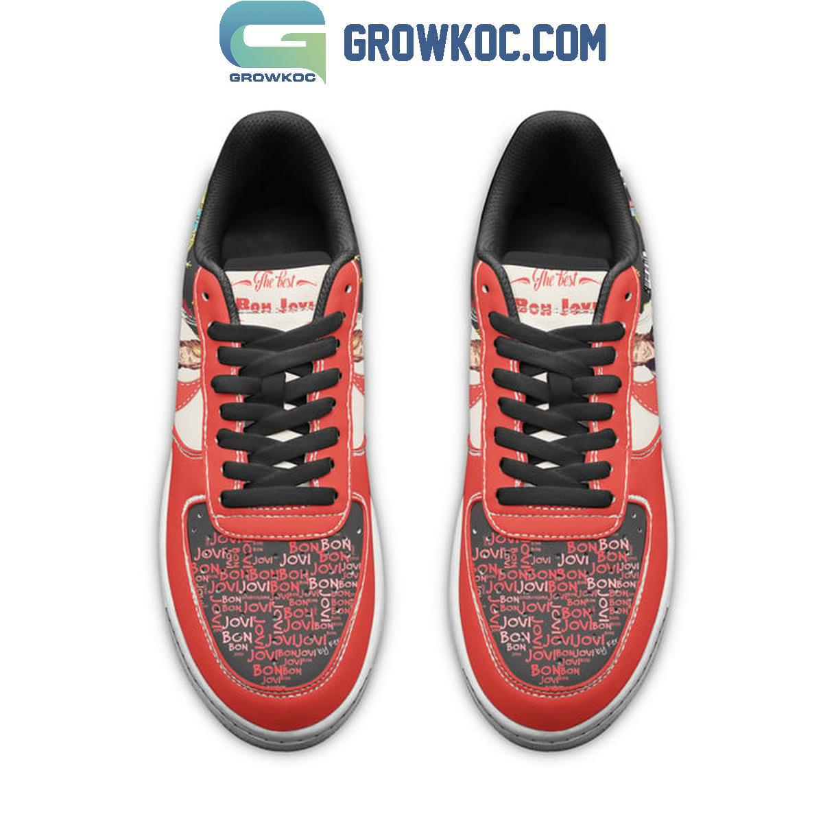 Footwearstorm Bon Jovi Air Low-Top Sneakers Shoes For Men And Women 1