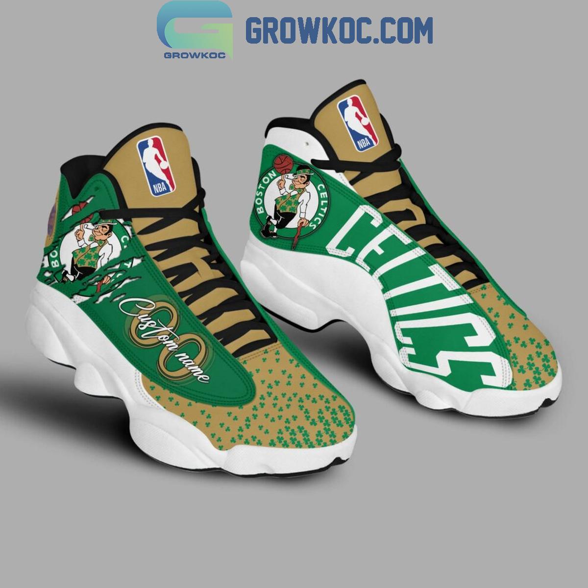 Footwearstorm Boston Celtics AJ13 Sneakers Shoes For Men And Women 3