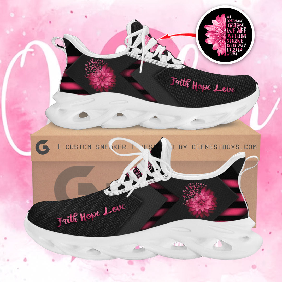 Footwearstorm Breast Cancer Awareness Max Soul Shoes Sneakers For Men And Women 3